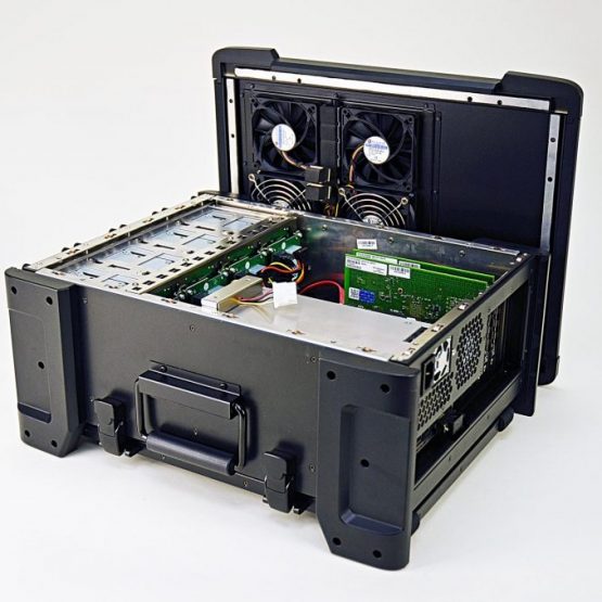 MilPAC-I 16 Removable Drives in a rugged portable