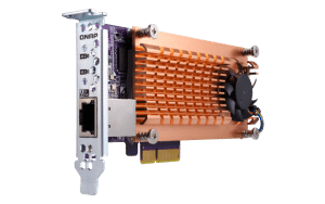 PCIe card for M2 and 10 Gigabit Ethernet to NAS