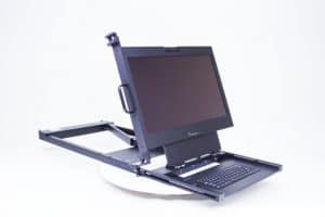 Largest 1U Rack-mount display