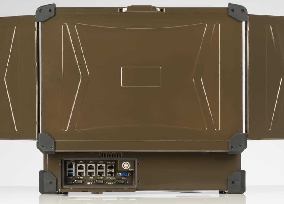 Server class Ethernet I/o on rear panel