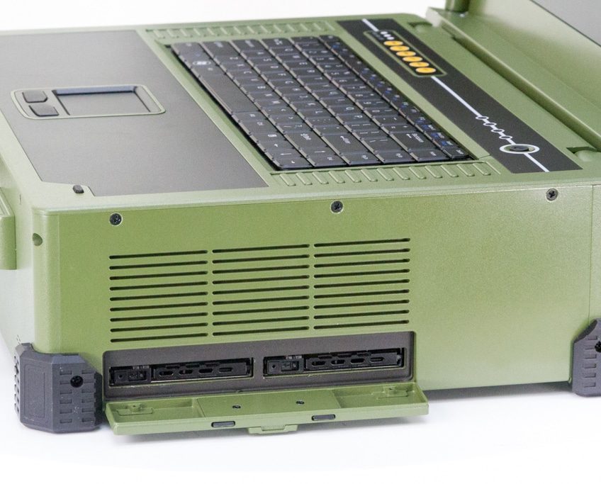 Four removable SSDs