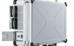 Triple screen rugged laptop with video capture hardware