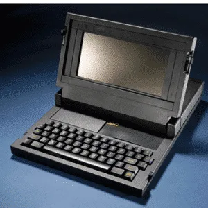 Grid Compass Clamshell Portable Computer, 1982