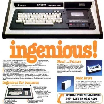 Video Genie EG3003 Microcomputer Advertisement